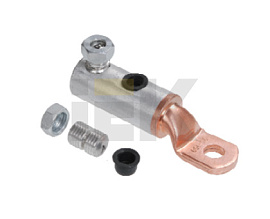 Наконечник медно-алюминиевый механический АММН 95-150 (UZA-28-S95-S150-2) IEK Наконечник медно-алюминиевый механический АММН 95-150 (UZA-28-S95-S150-2) IEK