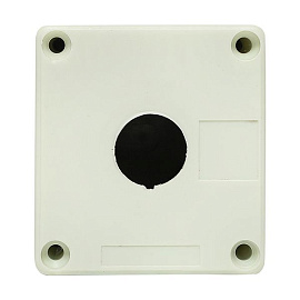 Корпус  КП101 пластиковый 1 кнопка белый (cpb-101-w) EKF Корпус  КП101 пластиковый 1 кнопка белый (cpb-101-w) EKF
