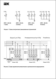 Ограничитель импульсных перенапряжений ОПС1-D 1Р In=5kA Un=230B Im=10kA (MOP20-1-D/MOP10-1-D) IEK Ограничитель импульсных перенапряжений ОПС1-D 1Р In=5kA Un=230B Im=10kA (MOP20-1-D/MOP10-1-D) IEK