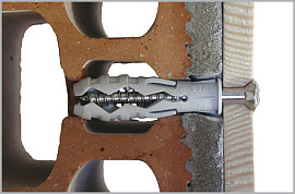 Дюбель распорный нейлон TU 8х40  FR_60101008040IM FRIULSIDER Дюбель распорный нейлон TU 8х40  FR_60101008040IM FRIULSIDER