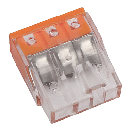 Клемма СМК 3 проводника 0,5-2,5 мм.кв 773-513 с пастой NVO303020100008 Turmalion Клемма СМК 3 проводника 0,5-2,5 мм.кв 773-513 с пастой NVO303020100008 Turmalion