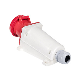 Розетка кабельная силовая стационарная наружная 134 3Р+РЕ 63А 380В IP67 (ps-134-63-380) EKF Розетка кабельная силовая стационарная наружная 134 3Р+РЕ 63А 380В IP67 (ps-134-63-380) EKF