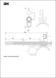 Фасадное крепление КФК 15-57.6 ECOLINE UKA-32-15-576-ECLN IEK Фасадное крепление КФК 15-57.6 ECOLINE UKA-32-15-576-ECLN IEK