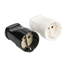 Гнездо штепсельное  с заземлением белое 16А 250В (ASG16-10)  EKF Гнездо штепсельное  с заземлением белое 16А 250В (ASG16-10)  EKF