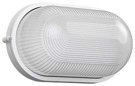 Светильник потолочный промышленный 1201 НПП большой овал белый 1*100Вт Е27 IP54 IEK Светильник потолочный промышленный 1201 НПП большой овал белый 1*100Вт Е27 IP54 IEK