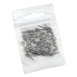 Наконечник НШВИ  0.75-8 штыревой втулочный изолированный (уп 50шт) EKF nhvi-0.75-8 /10 уп/ Наконечник НШВИ  0.75-8 штыревой втулочный изолированный (уп 50шт) EKF nhvi-0.75-8 /10 уп/