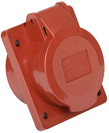 Розетка кабельная силовая 415 щитовая 3Р+РЕ+N 16А 380В IP44 (PSR42-016-5) IEK Розетка кабельная силовая 415 щитовая 3Р+РЕ+N 16А 380В IP44 (PSR42-016-5) IEK