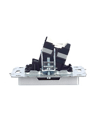 Розетка компьютерная RJ45 кат.5E алюминий мех-м BRITE РК10-БрА BR-K10-1-K47 IEK Розетка компьютерная RJ45 кат.5E алюминий мех-м BRITE РК10-БрА BR-K10-1-K47 IEK