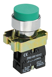 Кнопка управления LAY5-BL31 без подсветки зеленая 1з BBT70-BL-K06 IEK Кнопка управления LAY5-BL31 без подсветки зеленая 1з BBT70-BL-K06 IEK