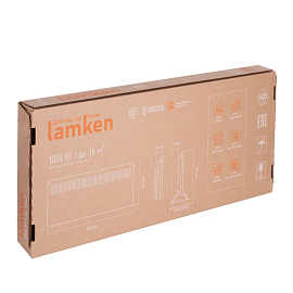 Конвектор с механическим термостатом - Lamken -мощность 1000Вт с вертикальной решеткой и кабелем 1,8м - белый 230504 Legrand Конвектор с механическим термостатом - Lamken -мощность 1000Вт с вертикальной решеткой и кабелем 1,8м - белый 230504 Legrand