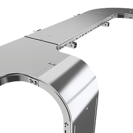 Отвод Т-образный плавный  тип Г01 ESCA 100х200мм  COT01-0-100-200 IEK Отвод Т-образный плавный  тип Г01 ESCA 100х200мм  COT01-0-100-200 IEK