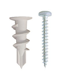 Анкер для гипрока "DRIVA" TAN нейлоновый с шурупом FRIULSIDER FR_65505015035IM Анкер для гипрока "DRIVA" TAN нейлоновый с шурупом FRIULSIDER FR_65505015035IM