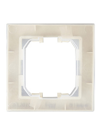 Рамка 1-местная IP44Р У-1-БрКр-44 бежевый BR-M12-44-K10 BRITE  IEK Рамка 1-местная IP44Р У-1-БрКр-44 бежевый BR-M12-44-K10 BRITE  IEK