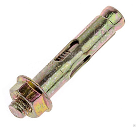 Болт анкерный с гайкой оцинкованный М6/8х65 PR08.2348 Промрукав Болт анкерный с гайкой оцинкованный М6/8х65 PR08.2348 Промрукав