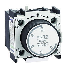Приставка выдержка времени F5-T2 к контактору NC1, NC2 и NXC (R) 258022 CHINT Приставка выдержка времени F5-T2 к контактору NC1, NC2 и NXC (R) 258022 CHINT
