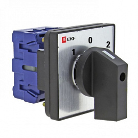 Кулачковый переключатель ПК-1-43 10А 3P "1-0-2" EKF PROxima Кулачковый переключатель ПК-1-43 10А 3P "1-0-2" EKF PROxima