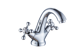 Смеситель для раковины двухрычажный Ekko E10019 Смеситель для раковины двухрычажный Ekko E10019