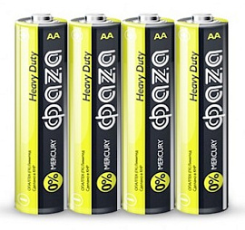 Батарейка (элемент питания) АА R6 Heavy Duty Shrink-4 .5002296 ФАZА Батарейка (элемент питания) АА R6 Heavy Duty Shrink-4 .5002296 ФАZА