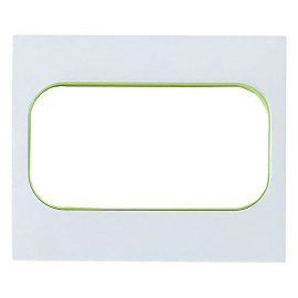 Рамка для розеток Стокгольм 2 поста белый с линией цвета зеленый EYM-G-302-20 EKF PROxima Рамка для розеток Стокгольм 2 поста белый с линией цвета зеленый EYM-G-302-20 EKF PROxima