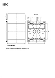 Бокс пластиковый ЩРН-П-24 IP41 навесной PRIME, 340х290х100 MKP82-N-24-41-10, IEK Бокс пластиковый ЩРН-П-24 IP41 навесной PRIME, 340х290х100 MKP82-N-24-41-10, IEK