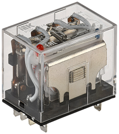 Реле РЭК77/4(LY4) с индикацией 10А 12В DC IEK Реле РЭК77/4(LY4) с индикацией 10А 12В DC IEK