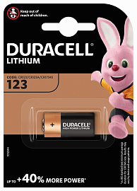 Батарейка (элемент питания) CR123 Ultra BL1 A0001263 Duracell Батарейка (элемент питания) CR123 Ultra BL1 A0001263 Duracell