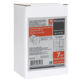 Кулачковый переключатель ПК-1-22 10А 2P "1-0-2" (pk-1-22-10) EKF Кулачковый переключатель ПК-1-22 10А 2P "1-0-2" (pk-1-22-10) EKF