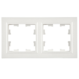 BRITE Рамка 2-местная РУ-2-БрБ белый - BR-M22-K01 IEK BRITE Рамка 2-местная РУ-2-БрБ белый - BR-M22-K01 IEK