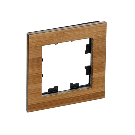 Рамка для розеток и выключателей 1 пост Atlasdesign Nature дерево бамбук ATN353201 Schneider Electric Рамка для розеток и выключателей 1 пост Atlasdesign Nature дерево бамбук ATN353201 Schneider Electric