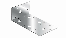 Уголок крепежный ассиметричный KUAS 130х50х65 цинк Уголок крепежный ассиметричный KUAS 130х50х65 цинк