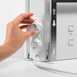 Конвектор с механическим термостатом - Lamken -мощность 1000Вт с вертикальной решеткой и кабелем 1,8м - белый 230504 Legrand Конвектор с механическим термостатом - Lamken -мощность 1000Вт с вертикальной решеткой и кабелем 1,8м - белый 230504 Legrand