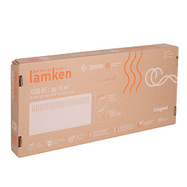 Конвектор с механическим термостатом - Lamken -мощность 1000Вт с вертикальной решеткой и кабелем 1,8м - белый 230504 Legrand Конвектор с механическим термостатом - Lamken -мощность 1000Вт с вертикальной решеткой и кабелем 1,8м - белый 230504 Legrand