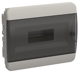 Бокс пластиковый ЩРВ-П-12 IP41 встраив. TEKFOR черн. прозр. дверь 240х290х102 TF5-KP12-V-12-41-K01-K03 /уп.4шт/ IEK Бокс пластиковый ЩРВ-П-12 IP41 встраив. TEKFOR черн. прозр. дверь 240х290х102 TF5-KP12-V-12-41-K01-K03 /уп.4шт/ IEK