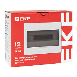 Бокс пластиковый ЩРН-П-12 IP41 навесной PROxima 200x256x95 pb40-n-12 EKF Бокс пластиковый ЩРН-П-12 IP41 навесной PROxima 200x256x95 pb40-n-12 EKF