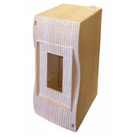 Бокс пластиковый КМПн 1/2 IP20 цвет "сосна" КМ2020-04 IP40 130х54х62  /132шт/ HEGEL Бокс пластиковый КМПн 1/2 IP20 цвет "сосна" КМ2020-04 IP40 130х54х62  /132шт/ HEGEL