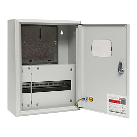 Щит ЩРУн-1/12-зо замок, окно IP31 (400x300x140) mb23-1/12 EKF Щит ЩРУн-1/12-зо замок, окно IP31 (400x300x140) mb23-1/12 EKF