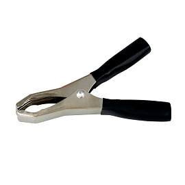 Зажим "Крокодил" 50А 98мм FD-1718 Rexant (черный) Зажим "Крокодил" 50А 98мм FD-1718 Rexant (черный)