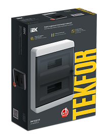 Бокс пластиковый ЩРН-П-24 IP41 навесной TEKFOR черная прозрачная дверь 385х290х102 TF5-KP12-N-24-41-K01-K03 /уп.1шт/ IEK Бокс пластиковый ЩРН-П-24 IP41 навесной TEKFOR черная прозрачная дверь 385х290х102 TF5-KP12-N-24-41-K01-K03 /уп.1шт/ IEK