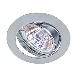 Светильник светодиодный KL1A CH литой простой пов. MR16,12V/220V, 50W хром  ( 104S CH  ST-16002 CH  )C0043656 ЭРА Светильник светодиодный KL1A CH литой простой пов. MR16,12V/220V, 50W хром  ( 104S CH  ST-16002 CH  )C0043656 ЭРА