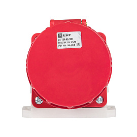 Розетка кабельная силовая стационарная наружная 134 3Р+РЕ 63А 380В IP67 (ps-134-63-380) EKF Розетка кабельная силовая стационарная наружная 134 3Р+РЕ 63А 380В IP67 (ps-134-63-380) EKF