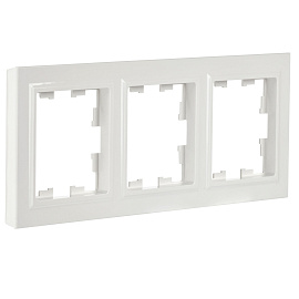 BRITE Рамка 3-м BRITE РУ-3-БрБ бел. IEK BR-M32-K01 BRITE Рамка 3-м BRITE РУ-3-БрБ бел. IEK BR-M32-K01