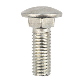 Винт мебельный с квадратным подголовником  DIN603 М 8х 40 цинк Винт мебельный с квадратным подголовником  DIN603 М 8х 40 цинк