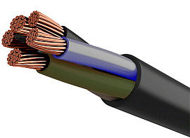 Кабель силовой медный КГтп-ХЛ 5х 1.5- 0,66 Конкорд Кабель силовой медный КГтп-ХЛ 5х 1.5- 0,66 Конкорд