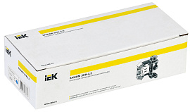 Клемма зажимная 2,5 мм.кв* (JXB-24А) (ЗНИ-2,5 мм2) СИНИЙ (YZN10-002-K07) IEK Клемма зажимная 2,5 мм.кв* (JXB-24А) (ЗНИ-2,5 мм2) СИНИЙ (YZN10-002-K07) IEK