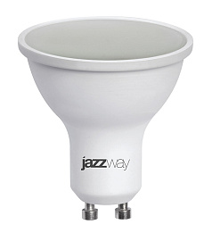 Лампа светодиодная 7Вт GU10 MR16 3000К 520Лм матовая 230В рефлекторная .1033550 JazzWay Лампа светодиодная 7Вт GU10 MR16 3000К 520Лм матовая 230В рефлекторная .1033550 JazzWay