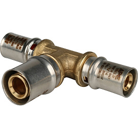 Пресс-фитинг тройник переходной 16x20x16 STOUT SFP-0005-162016 Пресс-фитинг тройник переходной 16x20x16 STOUT SFP-0005-162016
