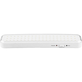 Светильник светодиодный EL121 60LED аккумуляторный AC/DC белый с наклейкой "Выход" 330*73*30   12671 Feron Светильник светодиодный EL121 60LED аккумуляторный AC/DC белый с наклейкой "Выход" 330*73*30   12671 Feron