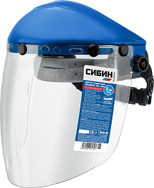 Щиток защитный лицевой с экраном из поликарбоната СИБИН 200х400 мм 11089_z01 Щиток защитный лицевой с экраном из поликарбоната СИБИН 200х400 мм 11089_z01