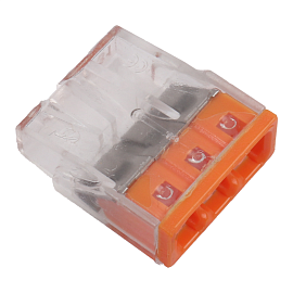 Клемма СМК 3 проводника 0,5-2,5 мм.кв 773-513 с пастой NVO303020100008 Turmalion Клемма СМК 3 проводника 0,5-2,5 мм.кв 773-513 с пастой NVO303020100008 Turmalion