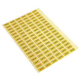 Наклейка "220В" (10х15) EKF PROxima Наклейка "220В" (10х15) EKF PROxima